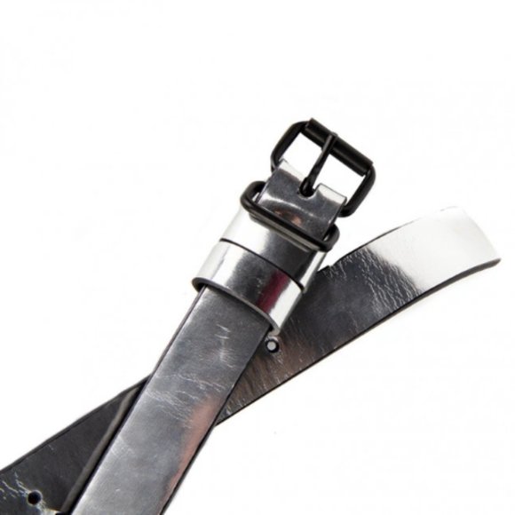 BALENCIAGA SLATE GRAY CLASSIC BELT | WOMENS - Picture 1 of 5